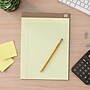 TRU RED™ Notepads, 8.5" x 11.75", Narrow Ruled, Canary, 50 Sheets/Pad, Dozen Pads/Pack (TR58186)~#|#~s1212336_sc7