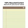 TRU RED™ Notepads, 8.5" x 11.75", Narrow Ruled, Canary, 50 Sheets/Pad, Dozen Pads/Pack (TR58186)~#|#~s1212341_sc7