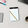 Staples Notepads, 5" x 8", Narrow Ruled, White, 100 Sheets/Pad, 6 Pads/Pack (ST57343)~#|#~s1212342_sc7
