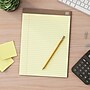 TRU RED™ Notepads, 8.5" x 11.75", Wide Ruled, Canary, 50 Sheets/Pad, Dozen Pads/Pack (TR58184)~#|#~s1212361_sc7