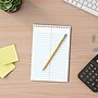 TRU RED™ Steno Pad, 6" x 9", Gregg Ruled, Kraft, 80 Sheets/Pad, Dozen (TR59940/TR58190)~#|#~s1212365_sc7