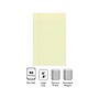 Staples® Notepads, 5" x 8", Narrow Ruled, Canary, 50 Sheets/Pad, 12 Pads/Pack (ST57293)~#|#~s1212417_sc7