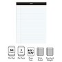 Staples Notepad, 8.5" x 11.75", Wide, White, 50 Sheets/Pad (20499)~#|#~s1212422_sc7