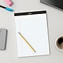 Staples Notepads, 8.5" x 11.75", Wide Ruled, White, 50 Sheets/Pad, Dozen (ST57339M/57339)~#|#~s1212475_sc7