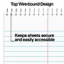 TRU RED™ Steno Pad, 6" x 9", Gregg Ruled, Kraft, 80 Sheets/Pad, Dozen (TR59940/TR58190)~#|#~s1212497_sc7