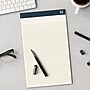TRU RED Heavyweight Notepad, 8.5" x 14", Narrow Ruled, Ivory, 50 Sheets/Pad, 6 Pads/Pack (TR58196)~#|#~s1212513_sc7