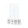 TRU RED™ Steno Pad, 6" x 9", Gregg Ruled, Kraft, 80 Sheets/Pad, Dozen (TR59940/TR58190)~#|#~s1212519_sc7