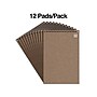 TRU RED™ Steno Pad, 6" x 9", Gregg Ruled, Kraft, 80 Sheets/Pad, Dozen (TR59940/TR58190)~#|#~s1212521_sc7