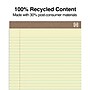 TRU RED™ Notepads, 8.5" x 11.75", Wide Ruled, Canary, 50 Sheets/Pad, Dozen Pads/Pack (TR58184)~#|#~s1212559_sc7