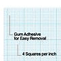 Staples Graph Pad, 8.5" x 11" (US letter), Graph Ruled, White, 50 Sheets/Pad, 6 Pads/Pack (35705)~#|#~s1212580_sc7