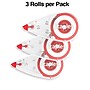 Staples Mini Correction Tape, White, 3/Pack (ST59817)~#|#~s1212641_sc7