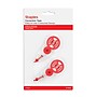 Staples® Correction Tape, White, 2/Pack (ST59821-CC)~#|#~s1212650_sc7