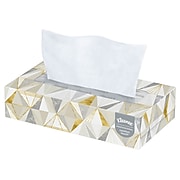 Kleenex Standard Unscented Facial Tissues, 2-Ply, 125 Sheets/Box (21606)