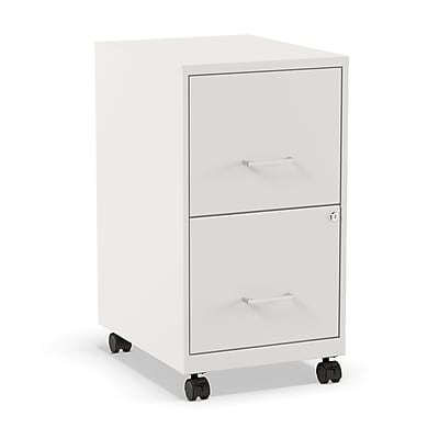 Staples 2-Drawer Mobile Vertical File Cabinet - Thumbnail 3