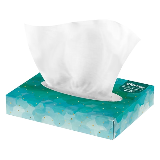 Kleenex Facial Tissue, 2-ply, 40 Tissues/Box, 80 Boxes/Pack (21195) | Staples