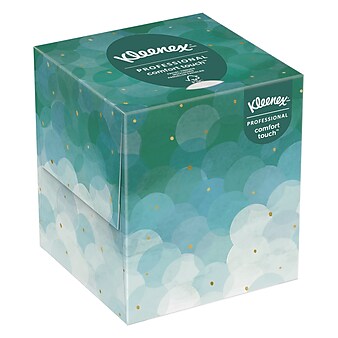 Kleenex Boutique Standard Facial Tissue, 2-Ply, 90 Sheets/Box, 36 Boxes/Pack (21270)