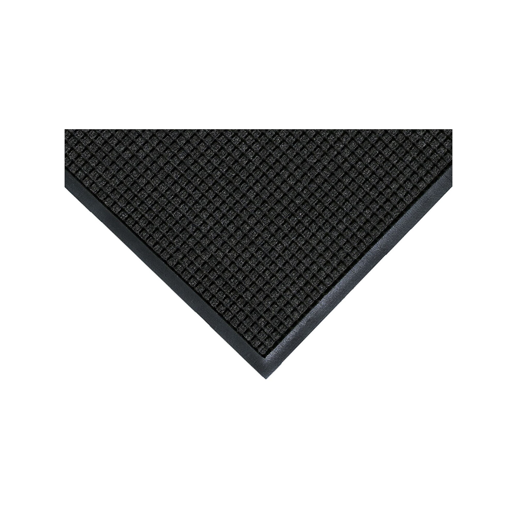 M+A Matting WaterHog Squares Commercial Wiper/Scraper Floor Mat, 3′ x 5′, Charcoal (2005435070) Sansujyuku sansujyuku.com