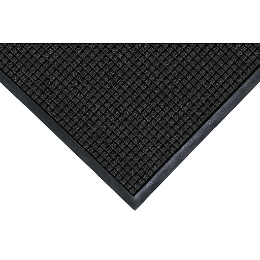 M+A Matting WaterHog Classic Entrance Mat, 69" x 45", Charcoal Cleated
