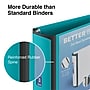 Staples Heavy Duty 3" 3-Ring Better Binder, D-Ring, Teal (ST55891-CC)~#|#~s1213869_sc7