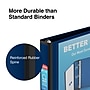 Staples Heavy Duty 1 1/2" 3-Ring Better Binder, D-Ring, Navy (ST55855-CC)~#|#~s1213878_sc7