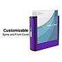Staples Heavy Duty 3" 3-Ring Better Binder, D-Ring, Purple (20246)~#|#~s1213880_sc7