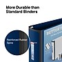 Staples Heavy Duty 3" 3-Ring Better Binder, D-Ring, Blue (ST55889-CC)~#|#~s1213920_sc7