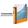 Staples Heavy Duty 3" 3-Ring Better Binder, D-Ring, Orange (ST55892-CC)~#|#~s1213926_sc7