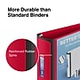 Staples Heavy Duty 3" 3-Ring Better Binder, D-Ring, Red (ST55893-CC)~#|#~s1213945_sc7