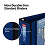 Staples 5" 3-Ring Better Binder, D-Ring, Navy Blue (27925)~#|#~s1214115_sc7