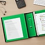Staples Heavy Duty 2" 3-Ring Better Binder, D-Ring, Green (ST55878-CC)~#|#~s1214266_sc7