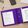 Staples Heavy Duty 3" 3-Ring Better Binder, D-Ring, Purple (20246)~#|#~s1214273_sc7