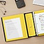 Staples Heavy Duty 3" 3-Ring Better Binder, D-Ring, Yellow (ST55895-CC)~#|#~s1214293_sc7