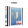 Staples Heavy Duty 4" 3-Ring Better Binder, D-Ring, White (ST55817-CC)~#|#~s1214477_sc7