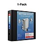 Staples 4" 3-Ring Better Binder, D-Ring, Black (44103)~#|#~s1214496_sc7