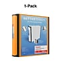 Staples Heavy Duty 3" 3-Ring Better Binder, D-Ring, Orange (ST55892-CC)~#|#~s1214543_sc7