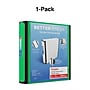 Staples Heavy Duty 2" 3-Ring Better Binder, D-Ring, Green (ST55878-CC)~#|#~s1214556_sc7