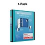 Staples Heavy Duty 1 1/2" 3-Ring Better Binder, D-Ring, Teal (ST55858-CC)~#|#~s1214557_sc7