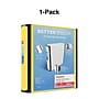 Staples 2" 3-Ring Better Binder, D-Ring, Yellow (20248)~#|#~s1214561_sc7