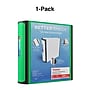 Staples Heavy Duty 3" 3-Ring Better Binder, D-Ring, Green (ST55894-CC)~#|#~s1214562_sc7