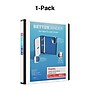 Staples Heavy Duty 1 1/2" 3-Ring Better Binder, D-Ring, White (ST55856-CC)~#|#~s1214570_sc7