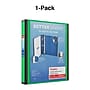 Staples Heavy Duty 1" 3-Ring Better Binder, D-Ring, Green (ST55845-CC)~#|#~s1214585_sc7