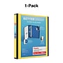 Staples 1 1/2" 3-Ring Better Binder, D-Ring, Yellow (19060)~#|#~s1214596_sc7