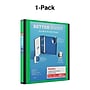 Staples 1 1/2" 3-Ring Better Binder, D-Ring, Green (19059)~#|#~s1214598_sc7