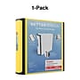 Staples Heavy Duty 3" 3-Ring Better Binder, D-Ring, Yellow (ST55895-CC)~#|#~s1214601_sc7