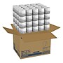 Pacific Blue Basic Recycled Toilet Paper, 1-Ply, White, 1210 Sheets/Roll, 80 Rolls/Carton (1458001/14500)~#|#~s1214747_sc7