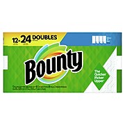 Bounty Select-A-Size Paper Towels, 2-ply, 98 Sheets/Roll, 12 Rolls/Pack (76209/66541)