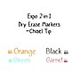 Expo 2-in-1 Dry Erase Markers, Chisel Tip, Assorted, 4/Pk (1944655)~#|#~s1214930_sc7