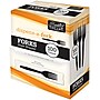 Berkley Square Dispens-A-Fork Plastic Forks, Medium-Weight, Black, 100/Box (1223002)~#|#~s1215072_sc7