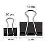 Staples Assorted Binder Clips, Black, 60/Pack ~#|#~s1215111_sc7