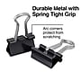 Staples Mini Binder Clips, 0.25" Capacity, Black, 144 Clips/Pack (ST15338/15338)~#|#~s1215144_sc7